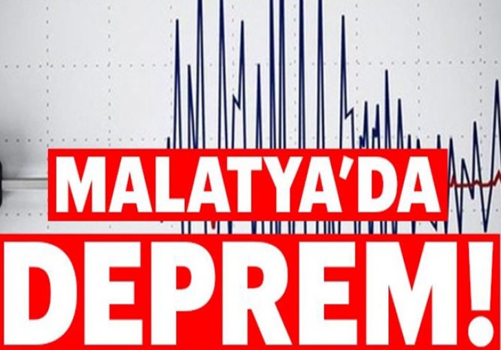 Malatya'da 4.7 iddetinde Deprem